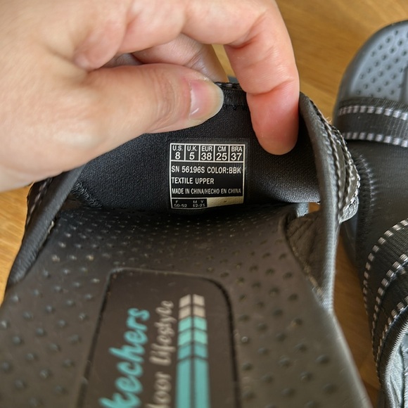 Sandals SKECHERS WOMEN'S REGGAE - Outdoor Lifestyle SANDAL, Size 8 - Picture 7 of 7